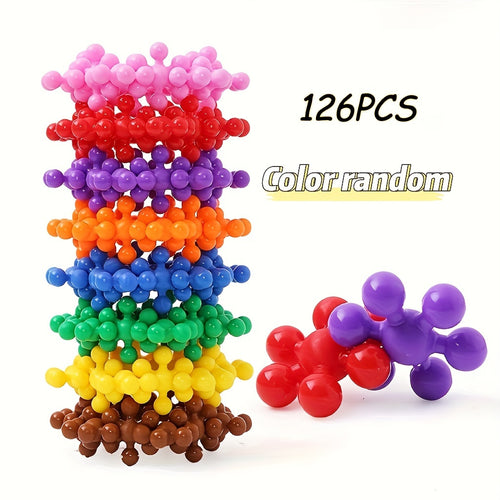  Plum Blossom 3D Snowflake Building Blocks cashymart