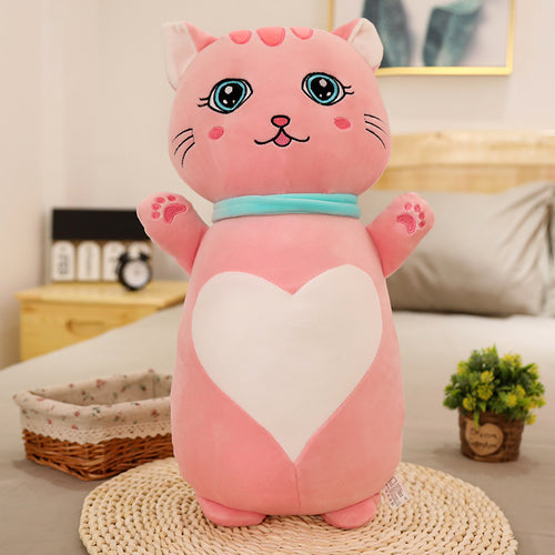  Plush Cat Couple Doll Cushions cashymart