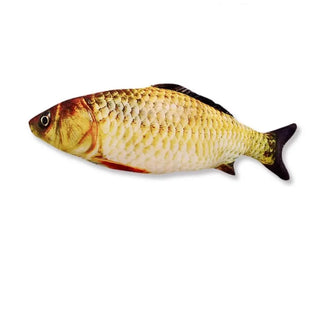  Plush Fish-Shaped Scratching Post Toy cashymart