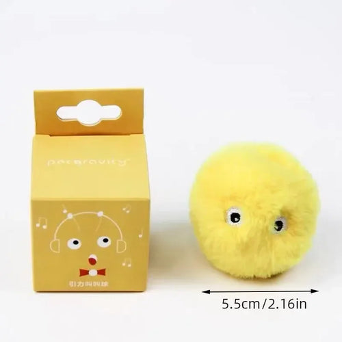  Plush Interactive Cat Toy Ball cashymart