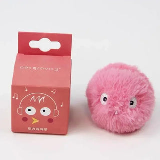  Plush Interactive Cat Toy Ball cashymart