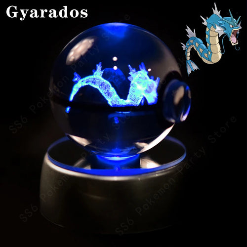  Pokemon Crystal Ball 3D Lamp Night Light cashymart