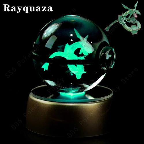  Pokemon Crystal Ball 3D Lamp Night Light cashymart