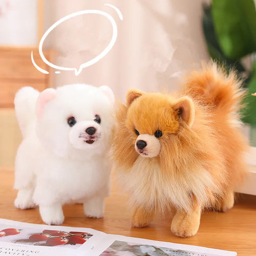  Pomeranian Plush Toy cashymart