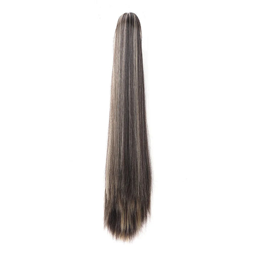  Ponytail Extension Clip In Straight Hairpiece cashymart