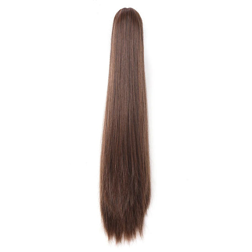  Ponytail Extension Clip In Straight Hairpiece cashymart