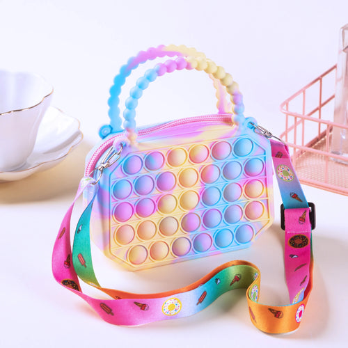  Pop Purse Silicone Sensory Push Bubble Bag cashymart