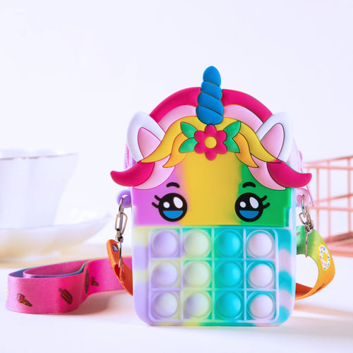  Pop Purse Silicone Sensory Push Bubble Bag cashymart