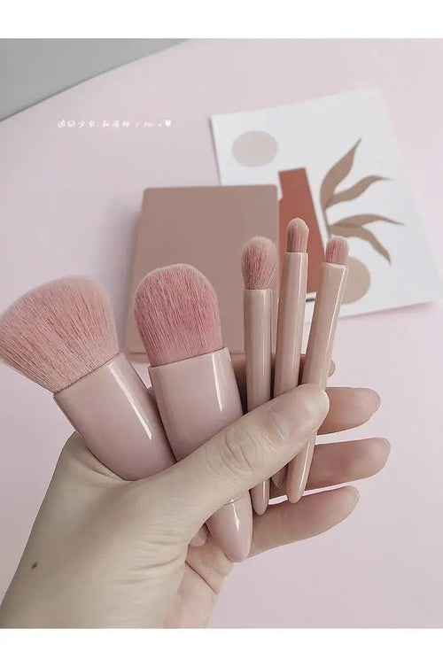  Portable 5 Piece Makeup Brush Travel Set cashymart