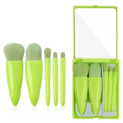  Portable 5 Piece Makeup Brush Travel Set cashymart