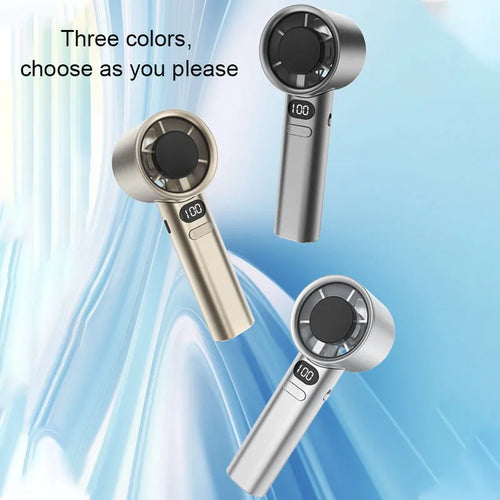  Portable Bladeless Hand Fan USB Rechargeable cashymart