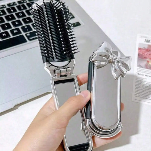  Portable Comb with Mirror cashymart
