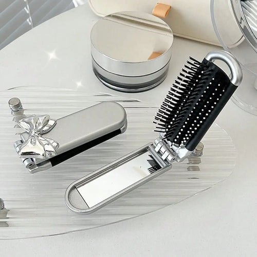  Portable Comb with Mirror cashymart