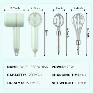  Portable Electric Blender Mixer Set cashymart
