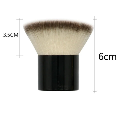  Portable Flat Top Foundation Makeup Brush cashymart