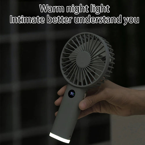  Portable Handheld High-Speed Fan with LED Display cashymart