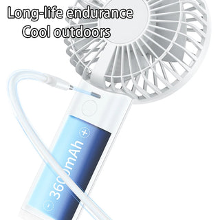  Portable Handheld High-Speed Fan with LED Display cashymart