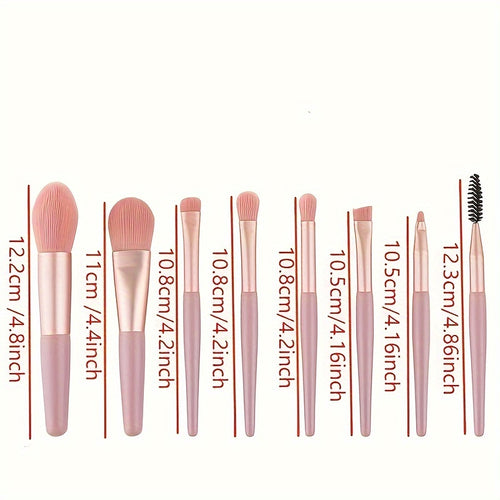  Portable Makeup Brush Set cashymart