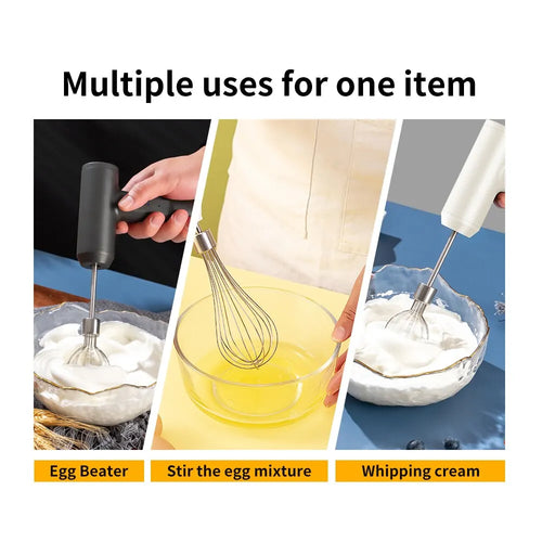  Portable Wireless Electric Food Mixer 3 Speeds cashymart