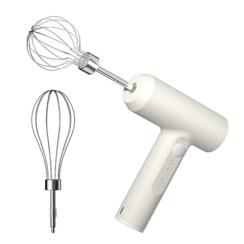  Portable Wireless Electric Food Mixer 3 Speeds cashymart