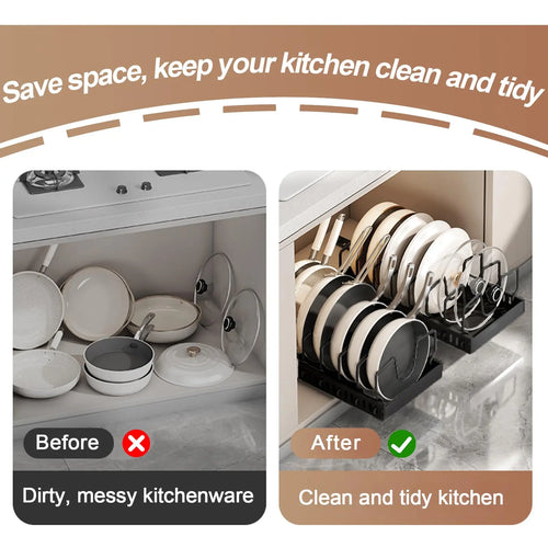  Pots and Pans Organizer Under Cabinet cashymart