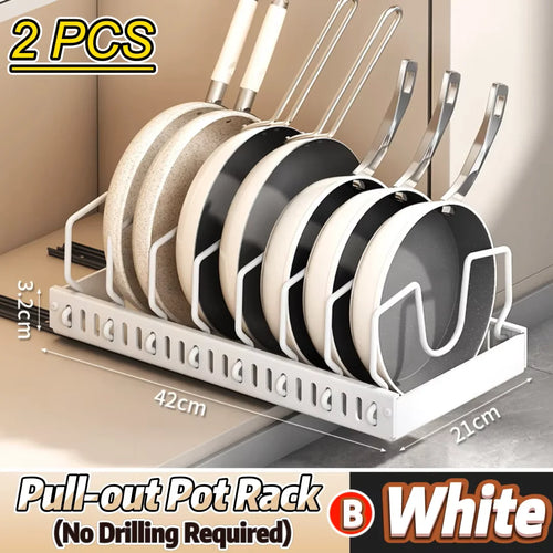  Pots and Pans Organizer Under Cabinet cashymart