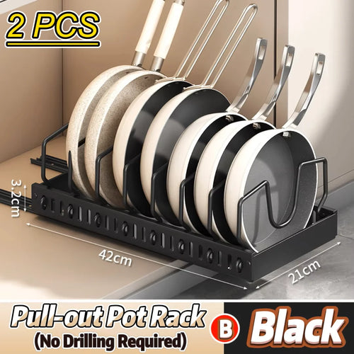  Pots and Pans Organizer Under Cabinet cashymart