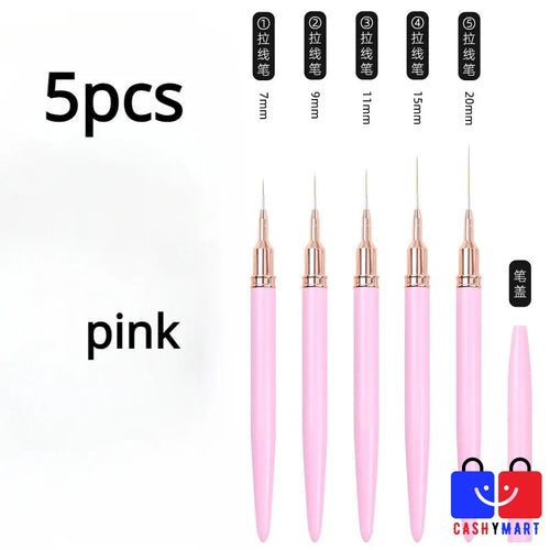  Precision Nail Art Liner Brushes cashymart