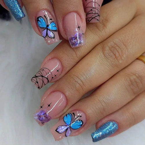  Press-On Nail Art Set cashymart