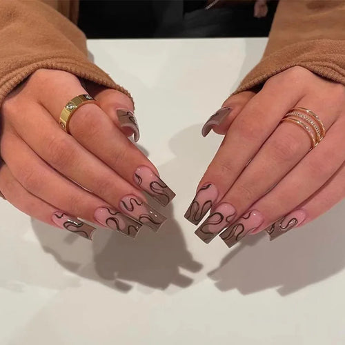  Press-On Nail Art Set cashymart