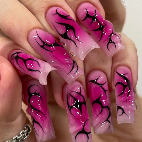  Press-On Nail Art Set cashymart