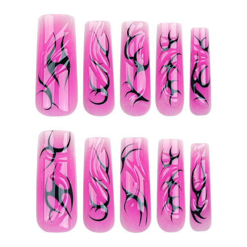  Press-On Nail Art Set cashymart