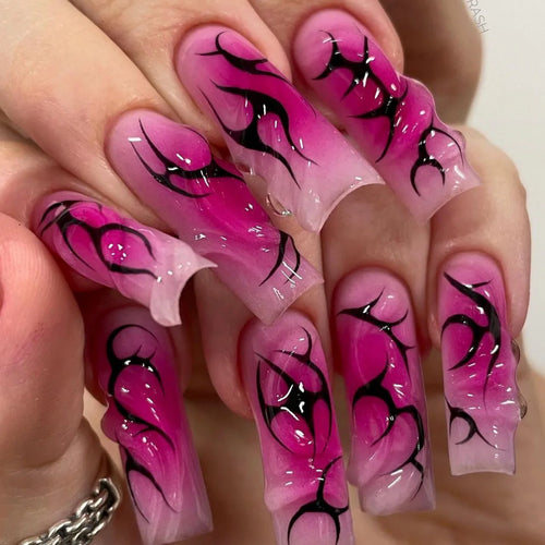  Press-On Nail Art Set cashymart