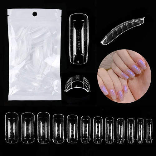  Press On Nails Dual Forms Full Cover Tips cashymart