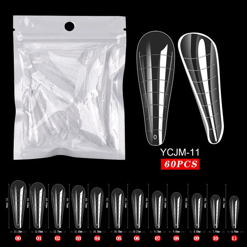  Press On Nails Dual Forms Full Cover Tips cashymart