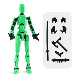 Printed Luminous Titan Action Figures cashymart