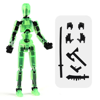  Printed Luminous Titan Action Figures cashymart