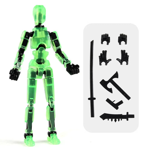  Printed Luminous Titan Action Figures cashymart