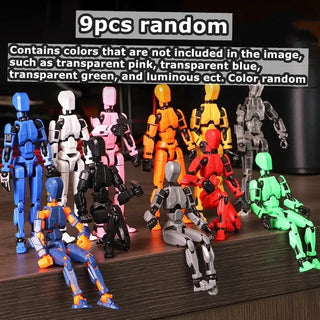  Printed Luminous Titan Action Figures cashymart