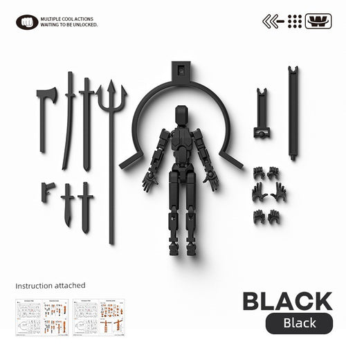  Printing Magnetic Suction Dummy13 Lucky Joint Doll cashymart