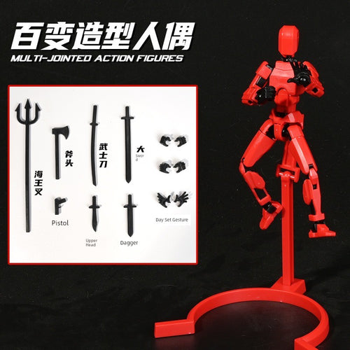  Printing Magnetic Suction Dummy13 Lucky Joint Doll cashymart