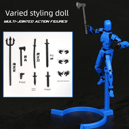  Printing Magnetic Suction Dummy13 Lucky Joint Doll cashymart