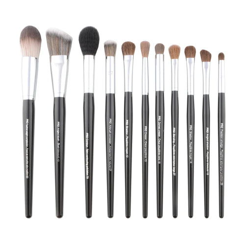  Pro Makeup Brushes with Black Handle cashymart