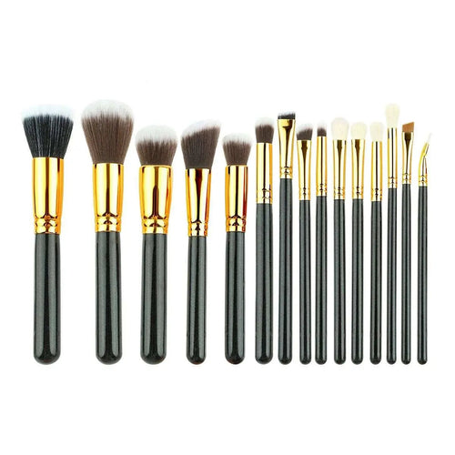  Professional Black Makeup Brush Set for Flawless Looks cashymart