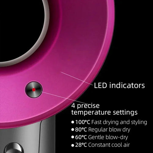  Professional Hair Dryer Hot Cold Wind Air Brush cashymart