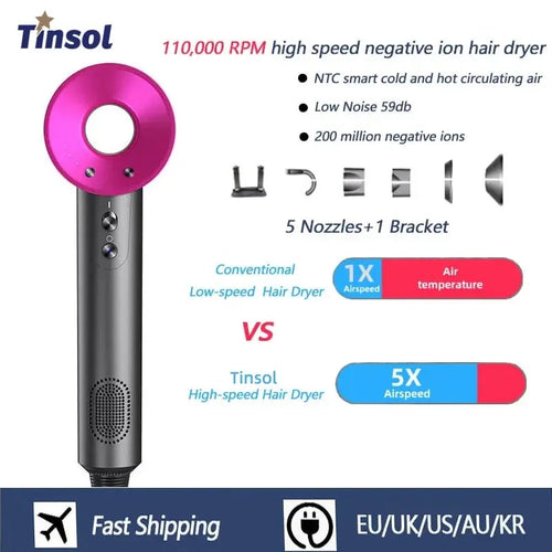  Professional Leafless Hair Dryer cashymart