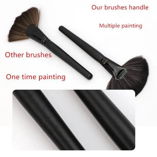  Professional Makeup Brush Set with Stylish Carry Case cashymart
