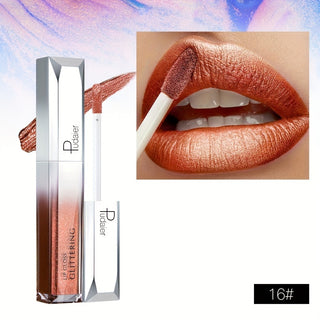  Pudaier 18 Color Golden Bar Lipstick cashymart