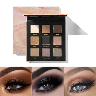  Pudaier Eyeshadow Palette Long Lasting Glitter cashymart
