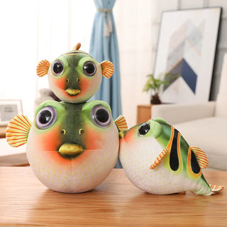  Pufferfish Plush Toy for Kids and Gifts cashymart